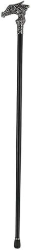 37in's 2023 Vintage Style Dragon Silver Cane Alloy Gothic Handmade Cane Fancy Dress Novelty Accessories (Golden Orange) in Saudi Arabia