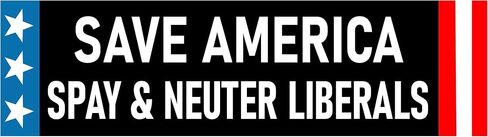 Save America spay و Liberals Liberals Sticker Function Funny Maga Sticker Funny Anti Liberal Secal in Saudi Arabia