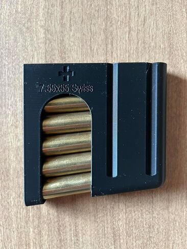 K31 Charger/Stripper Clip (3D المطبوعة) - حزمة من اثنين (اثنين أسود) in Saudi Arabia