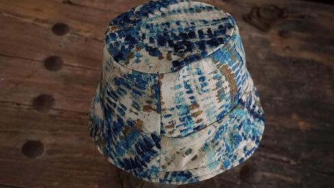 Bucket Hats blue, Bucket Striped, Fishing hat, Scratched Bucket Camping in Saudi Arabia