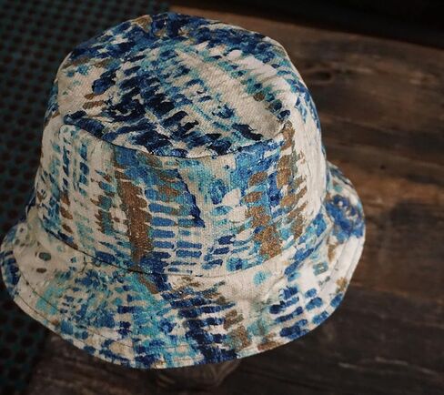 Bucket Hats blue, Bucket Striped, Fishing hat, Scratched Bucket Camping in Saudi Arabia