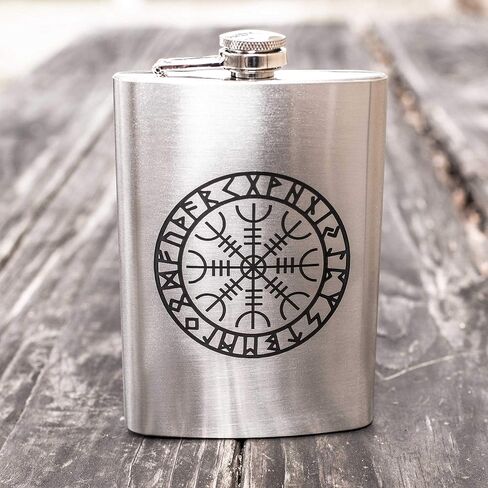8oz Aegishjalmur Flask in Saudi Arabia