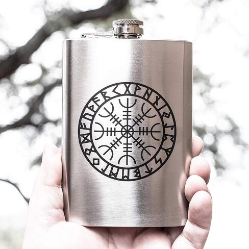 8oz Aegishjalmur Flask in Saudi Arabia