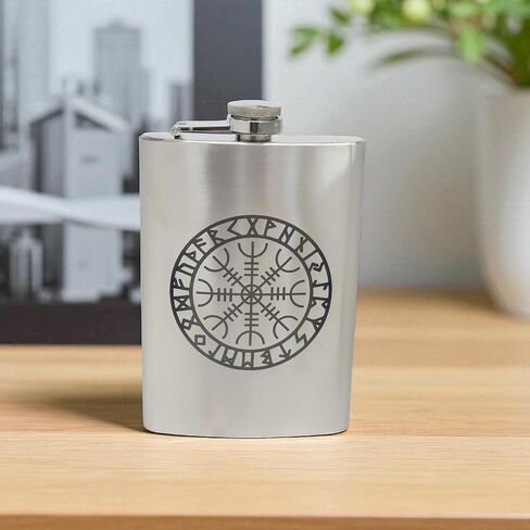 8oz Aegishjalmur Flask in Saudi Arabia
