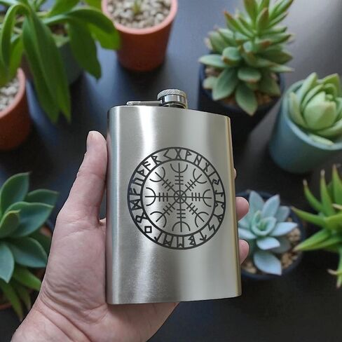 8oz Aegishjalmur Flask in Saudi Arabia
