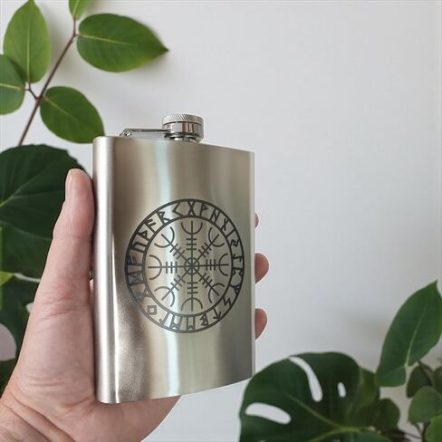 8oz Aegishjalmur Flask in Saudi Arabia