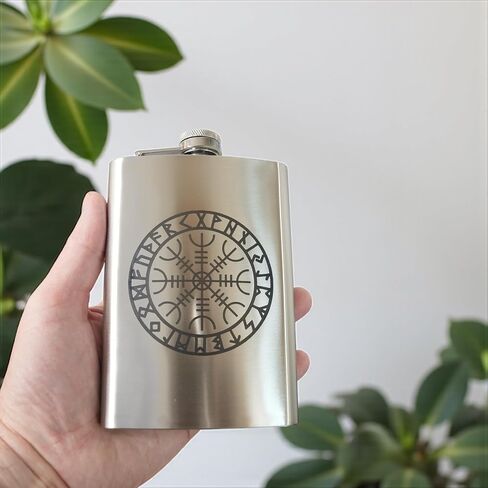 8oz Aegishjalmur Flask in Saudi Arabia