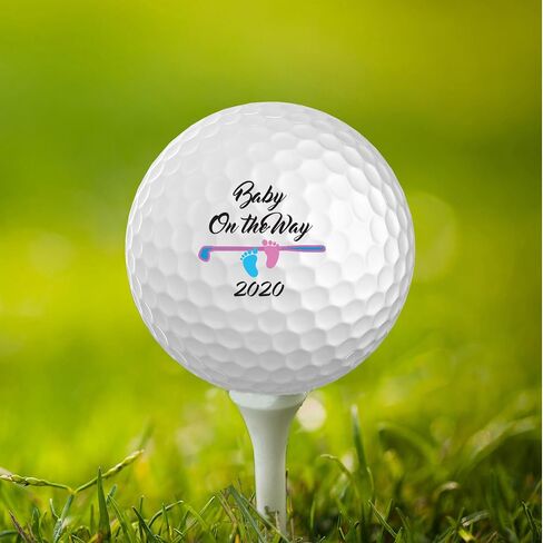 إعلان الحمل للزوج ، New Baby تكشف هدية لأبي ، لعبة Golf Ball Dad الشخصية إلى Be1 Ball in Saudi Arabia