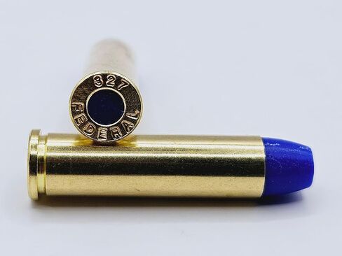 327 Federal Magnum Snap Caps - جولات التدريب - مجموعة من 10 (Blue & Brass) in Kuwait