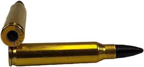 223 Remington / 5.56 CAPS Snap Caps - جولات تدريب وهمية - مجموعة من 10 (Black & Brass) in Kuwait