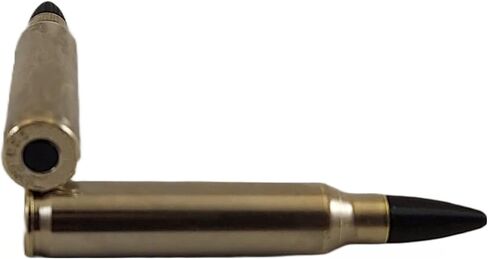 223 Remington / 5.56 CAPS Snap Caps - جولات تدريب وهمية - مجموعة من 10 (Black & Brass) in Kuwait