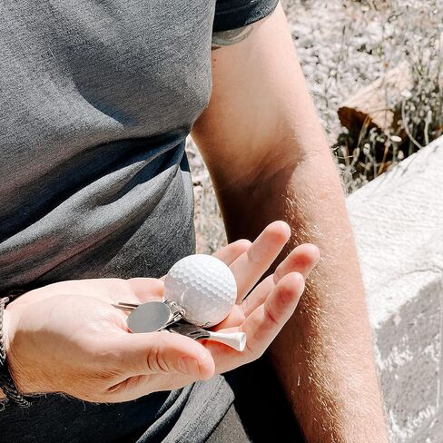 هدية شخصية عريس هدية خطيبة مخصصة لقاءني في مذبح لعبة Golf Ball Marker Gift Fiance Gift Golfing Gof in Saudi Arabia