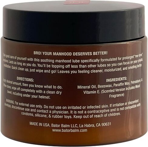 (Regular) Gentlemen's Long Lasting Moisturizing Lubricant. Easy Clean Up Oil Based lube. Just Wipe and go! in Saudi Arabia