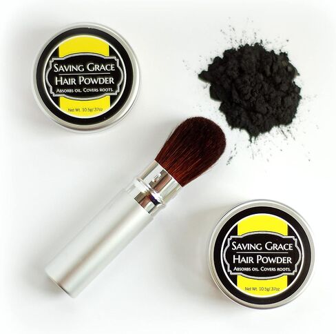 Absorb oil. Cover roots. Saving Grace Hair Powder (Blonde, No Brush) in Kuwait