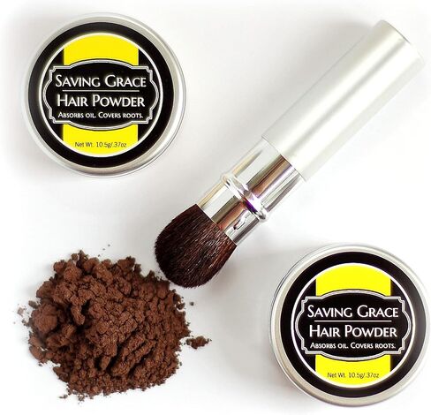 Absorb oil. Cover roots. Saving Grace Hair Powder (Blonde, No Brush) in Kuwait