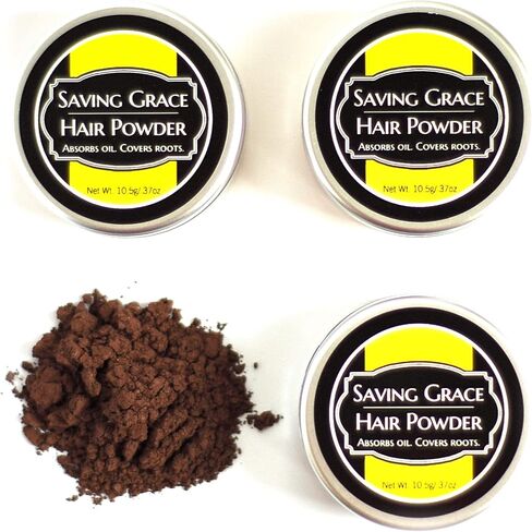 Absorb oil. Cover roots. Saving Grace Hair Powder (Blonde, No Brush) in Kuwait