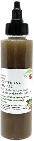 Hair Growth Oil with Croton Zambesicus & Tallow|Infused with Ayurvedic Herbs (4 oz) in Saudi Arabia
