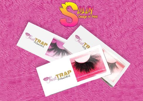 عبوات الرموش المخصصة مع الرموش | 4D / 5D / 6D / 7D Style - 100 PCS مع الرموش المشمولة in Saudi Arabia