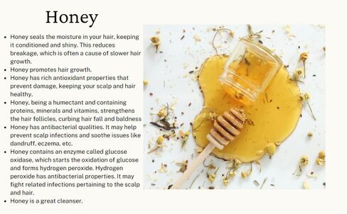 مكيف رطوبة عميق ترطيب العسل مع العسل والأفوكادو والألوة فيرا للشعر الناعم القابل للإدارة ونمو الشعر السريع in Kuwait