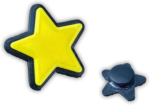 Star Shoe Charm, Made in USA in Kuwait