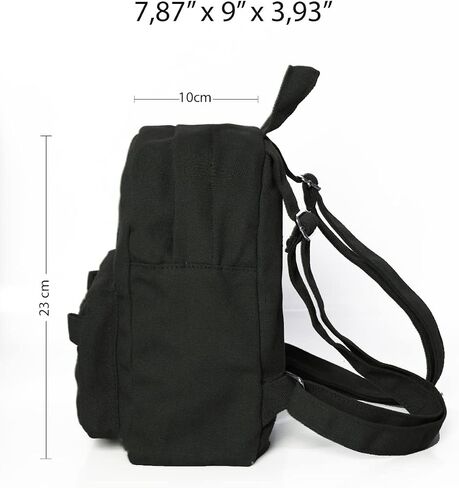 Mini Shayla Canvas Backpack ™ ، Boho Hippie Cute Handmade Prose ، Basic ، Christms Christmas ، عيد ميلاد الذاتي ، الأصدقاء ، العائلة in Saudi Arabia