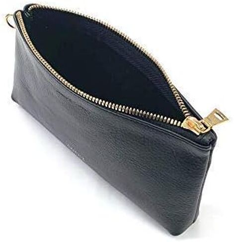 Leather Wristlet Pouch, 100% Genuine Leather, Handmade Pouch Made in USA in Saudi Arabia