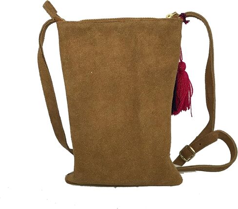 Crossbody "Angelica", made by Jühue Artesanal, Made in Mexico, Multicolor bag, handembroidery, unique piece, Embroidered bag, Mexican embroidery, Handmade, Suede Crossbody, Crossbody embroidery in Saudi Arabia