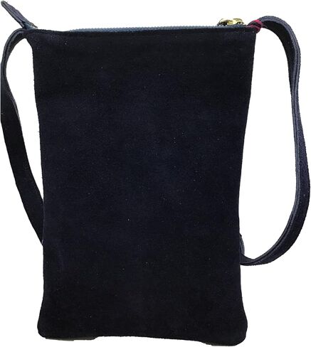 Crossbody "Angelica" ، الذي صنعه Jühue Artesanal ، مصنوع في المكسيك ، حقيبة زرقاء ، حدوث حدود ، قطعة فريدة من نوعها ، حقيبة مطرزة ، تطريز مكسيكي ، مصنوعة يدويًا ، كروسوديه من جلد الغزال ، تطريز كروسودي in Saudi Arabia