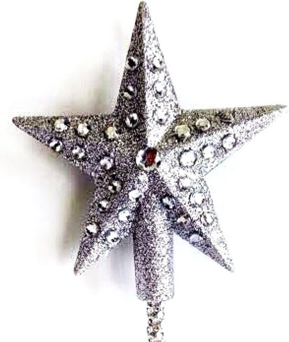 Glinda The Good Witch Silver Star Rhinestone Wand 37" Fairy, Cosplay, Glenda, Galinda in Saudi Arabia