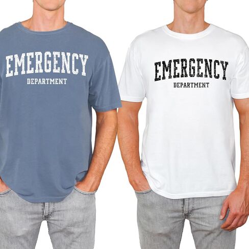 Unisex Emergency Department sweatshirt ER Medical Apparel ER SweatShirt Cotton Medical Gift Healthcare Apparel in Saudi Arabia