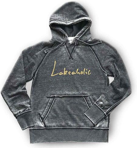 Lakeaholic Hoodie Lake Life Bum Bonfire Hoodie ناعمة خفيفة الوزن بقلع قميص in Kuwait