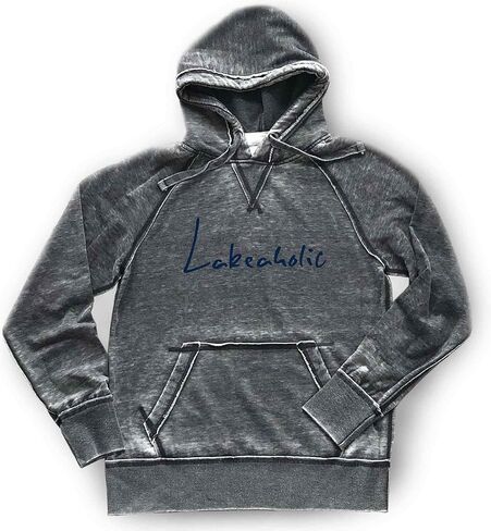 Lakeaholic Hoodie Lake Life Bum Bonfire Hoodie ناعمة خفيفة الوزن بقلع قميص in Kuwait