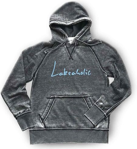 Lakeaholic Hoodie Lake Life Bum Bonfire Hoodie ناعمة خفيفة الوزن بقلع قميص in Kuwait