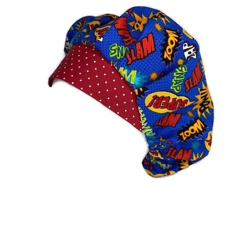 Bouffant Scrub Cap Wow Pow Scrub Hat OR Hats Womens Scrub Caps in Kuwait