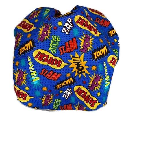 Bouffant Scrub Cap Wow Pow Scrub Hat OR Hats Womens Scrub Caps in Kuwait