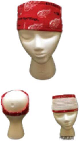 Red Wings Hockey Sweat Head Band in Saudi Arabia