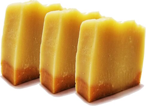 Natural Organic Turmeric. Gentle Soap 4.oz Bar. (Pack of 3) in Saudi Arabia