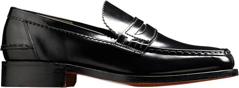 BARKER Caruso Men's Handmade Leather Loafer Shoes – Classic Penny Loafer, Goodyear Welted, Full Leather Sole & Lining, Business & Formal Wear in Kuwait