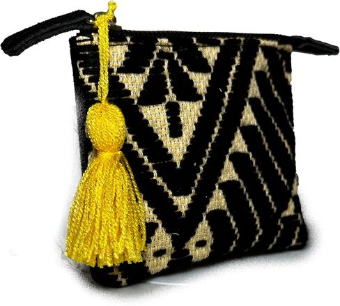 Purse "Elisa", made by Jühue Artesanal, Handmade purse made in Mexico, Black purse, hand embroidery, unique piece, Embroidered purse, Mexican embroidery, Made in Mexico, Suede purse in Saudi Arabia