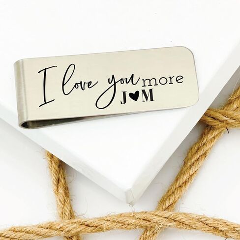 Soul Mates Money Clip Best Friends For Life Soul Mates Forever Clip Personalized Gift Wallet Money Personal Wallet Money Clip Mens Gift Idea LOVE-YOU-MORE-MONEY in Saudi Arabia