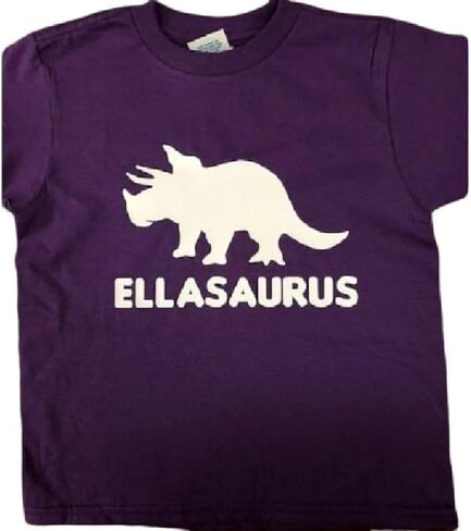 مخصصة مخصصة ديناصور بويز كيدز قميص الشباب الصغار Triceratops Tshirt Tees in Saudi Arabia
