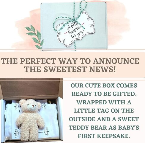 How Does Auntie Sound Surprise Pregnancy Announcement to Sister, Sister in Law, Brother, Aunt Baby Announcement Gift Box, Uncle Baby Reveal, Hey Auntie Cute Announcement Idea. Multicolor in Saudi Arabia
