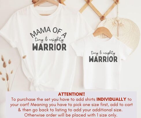 Little Warrior Mommy And Me Matching Outfits, Religious Mom Daughter Matching Outfits, Blessed Mama Baby Matching Shirts, Mother Son Matching Clothes, Mothers Day Gifts NICU Christian Mom Shirts in Saudi Arabia