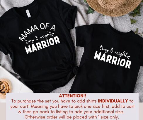 Little Warrior Mommy And Me Matching Outfits, Religious Mom Daughter Matching Outfits, Blessed Mama Baby Matching Shirts, Mother Son Matching Clothes, Mothers Day Gifts NICU Christian Mom Shirts in Saudi Arabia