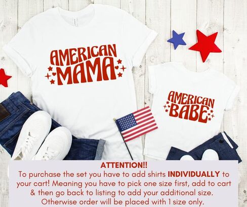 All American Mama Babe, Mommy and Me Fourth of July Outfit Mom Baby Girl Boy, 4th of July Mommy and Me Matching Outfits, Mother Daughter 4th of July Outfits, Fourth of July Matching Mom and Son Shirts in Saudi Arabia