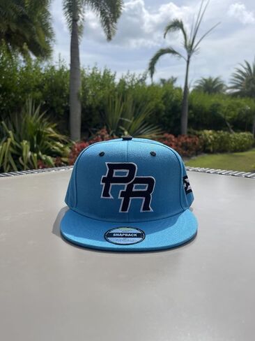 Baseball Cap with High Crown Featuring Puerto Rico Flag, PR Puerto Rico Cap, Snapback, Stylish Baseball Hat for Men and Women in Saudi Arabia