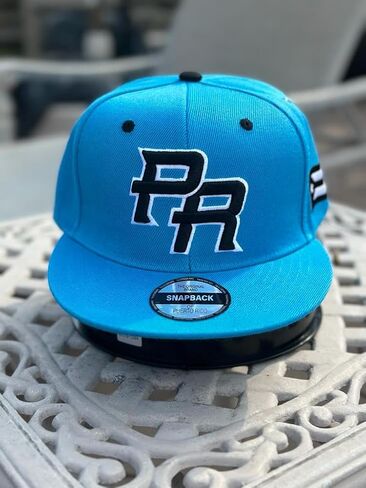 Baseball Cap with High Crown Featuring Puerto Rico Flag, PR Puerto Rico Cap, Snapback, Stylish Baseball Hat for Men and Women in Saudi Arabia