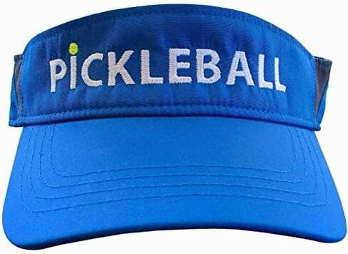 Classic Pickleball Embroidered Performance Visor - White Embroidery in Saudi Arabia