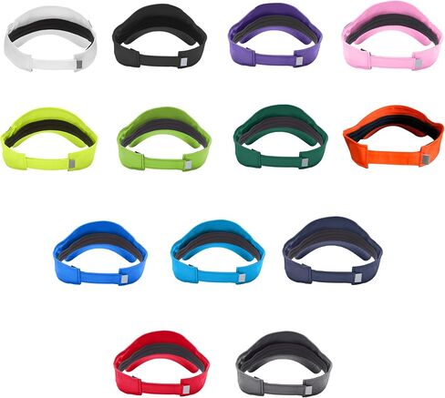 Classic Pickleball Embroidered Performance Visor - White Embroidery in Saudi Arabia