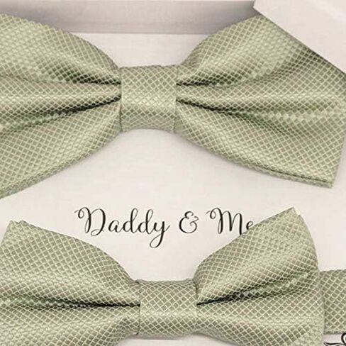 Sage Green Bow tie set for daddy and son, Daddy me gift set, Grandpa and me, Father son matching, Toddler bow tie, daddy me bow tie gift in Saudi Arabia